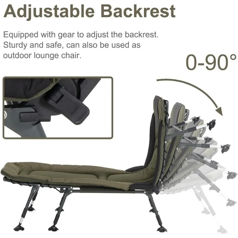 Camping Cot for Adults up to 330Lbs