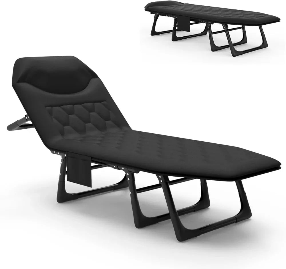 Folding Cot, All-in-One Portable Indoor/Outdoor