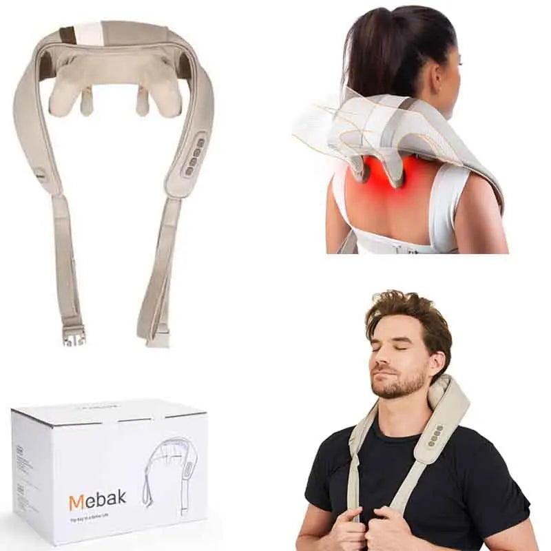 Neck, Cervical Shoulder, and Leg Heating Massage Yoke