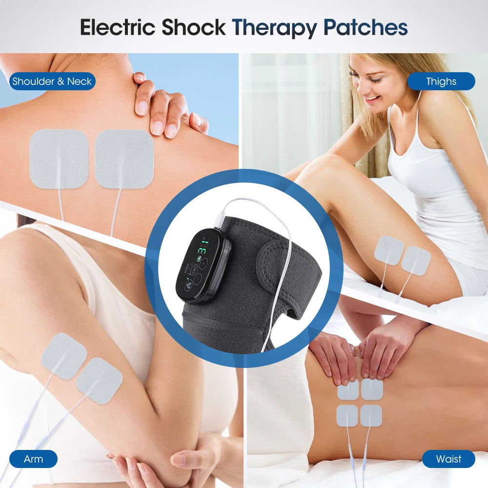 EMS Fully Adjustable Elbow Knee Shoulder Heated Massager