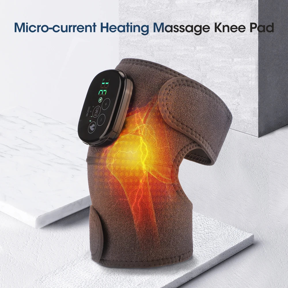 EMS Fully Adjustable Elbow Knee Shoulder Heated Massager