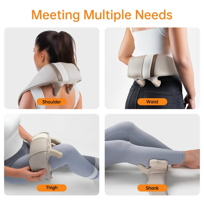 Neck, Cervical Shoulder, and Leg Heating Massage Yoke