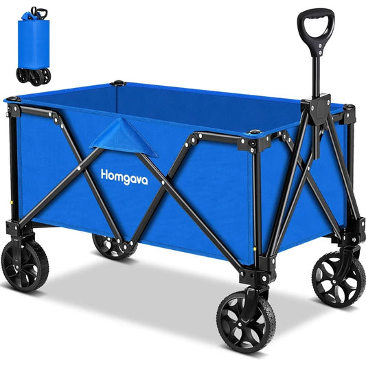 Folding Wagon Cart, 345LBS Capacity